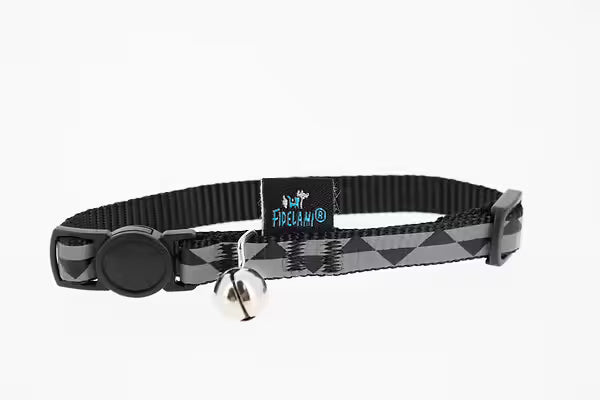 Collier Motif Réfléchissant - Chat