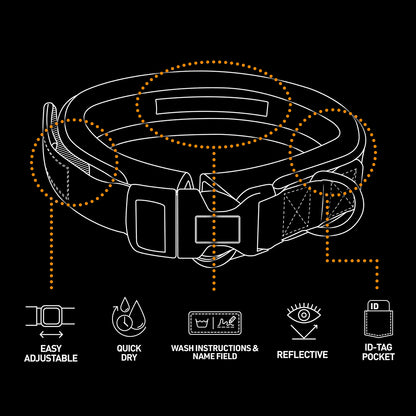 Collier ultim.comfy kaki