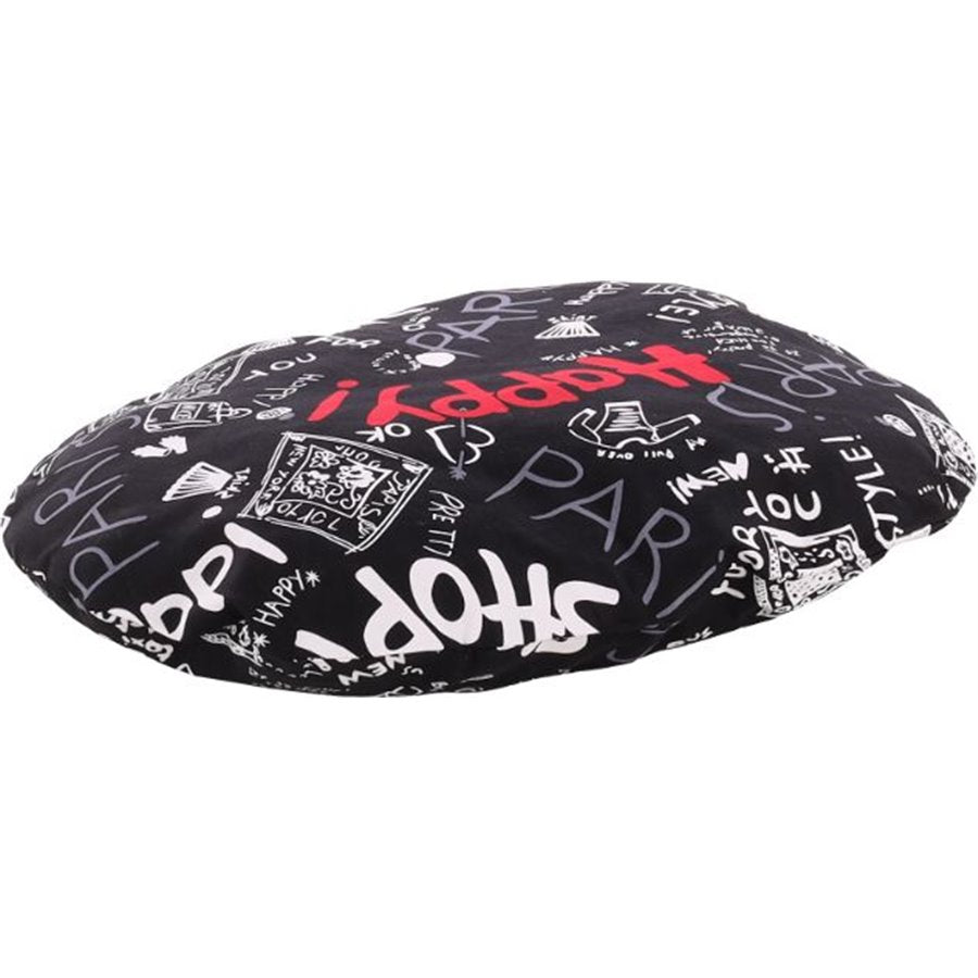 Coussin happy shopping