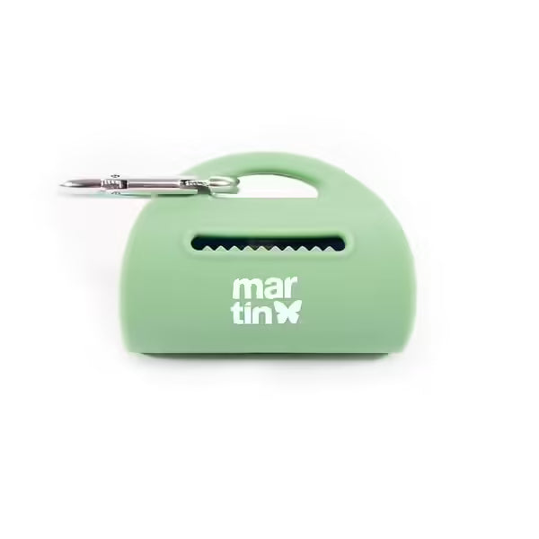 Distributeur sacs à crottes vert