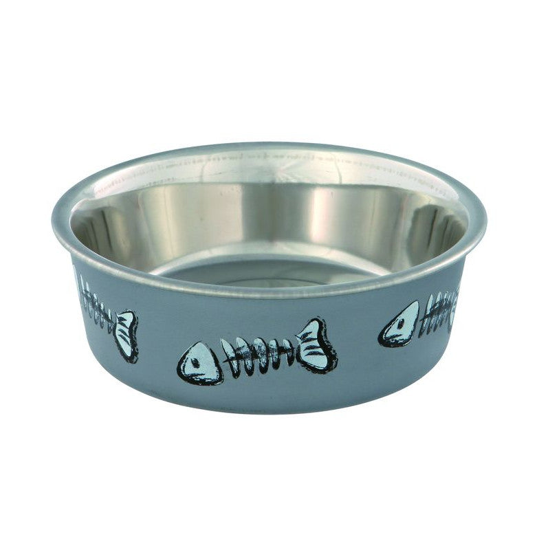 Gamelle inox 250 ml coloris aléatoire - Chat