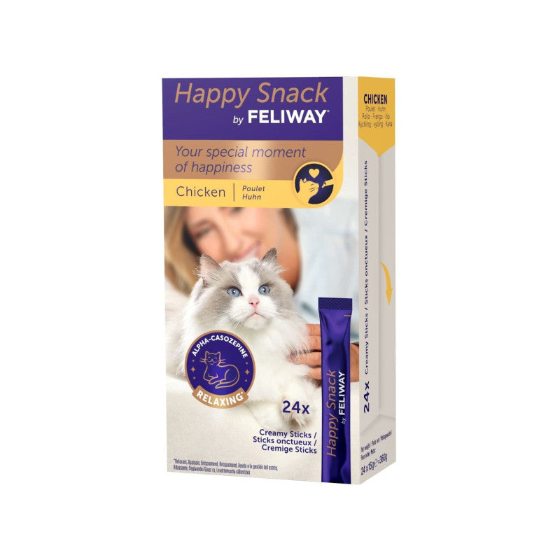 Happy snack by FELIWAY poulet - Chat