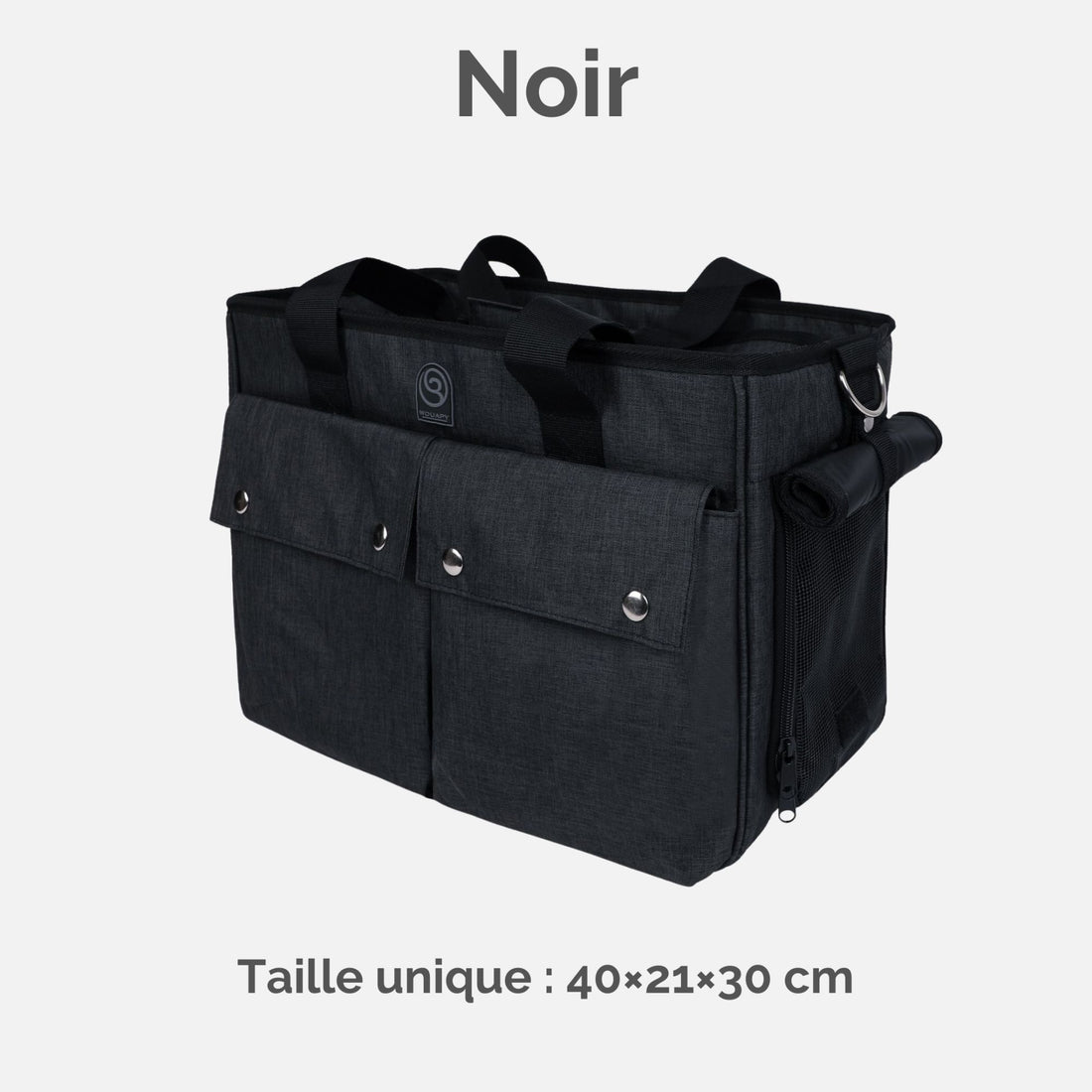 Wouapy - Chat - Sac baroudeur - Noir