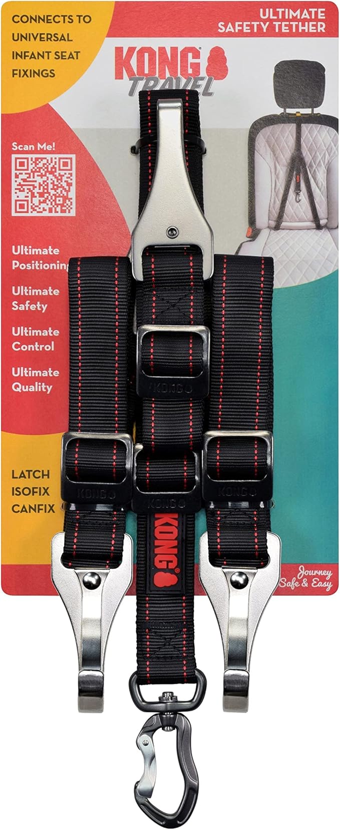 KONG Travel 9465 Seat Belt