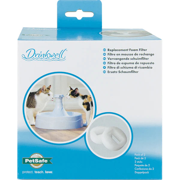 Filtres de rechange pour fontaines Drinkwell 360 en plastique