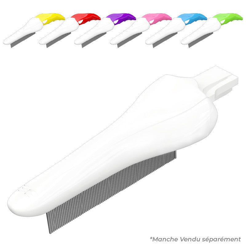 Foolee - Easee - Peigne 70 dents - Poussiere et puces