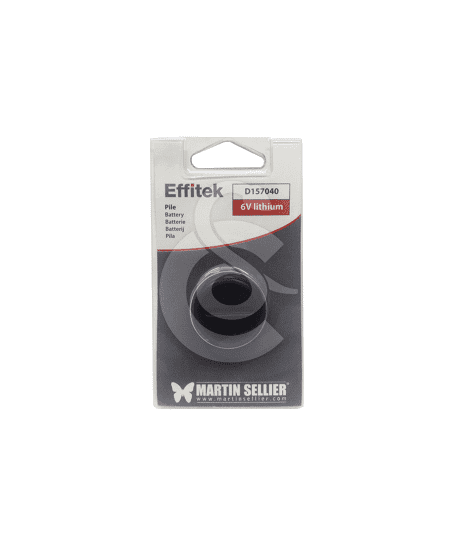 Pile 6V lithium pour collier Aboistop Electro One