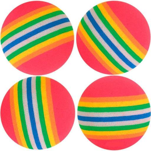 Set de balles arc en ciel