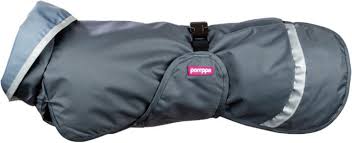 Pomppa Sade manteau imperméable pour chien Graphite