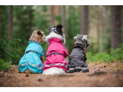 Pomppa Sade manteau imperméable pour chien Pink