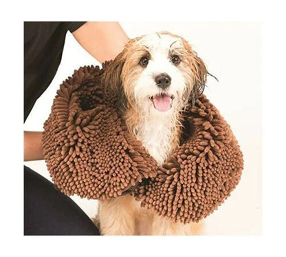 Serviette microfibre hygiène pour chien Dirty Dog Shammy