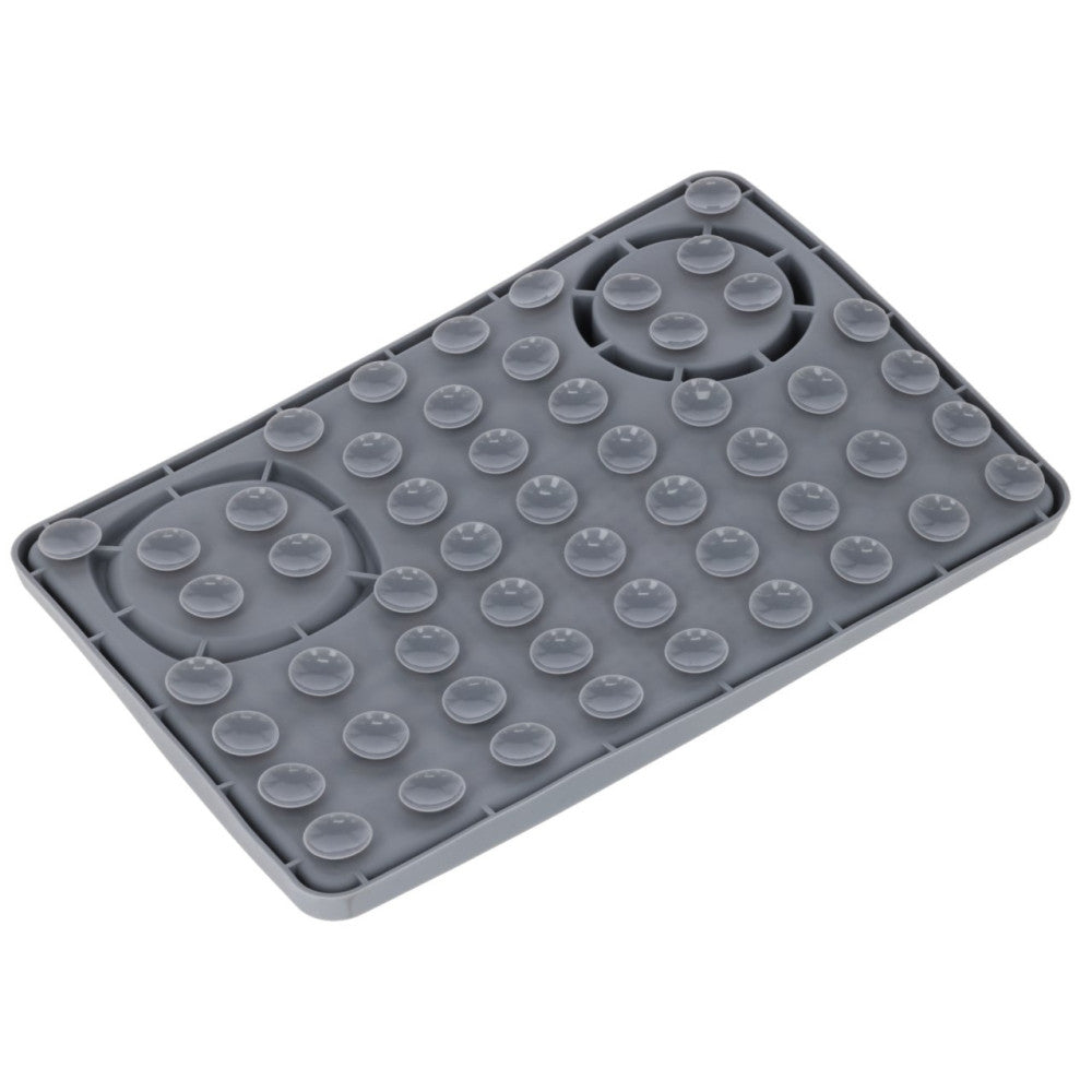 Tapis à lecher XL gris