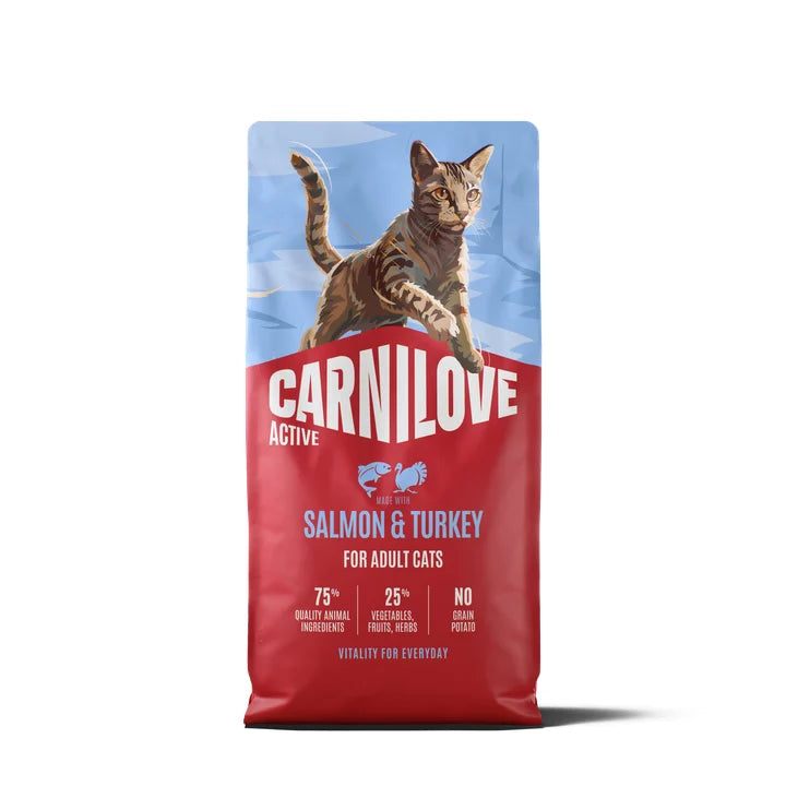 Carnilove active adult saumon - chat