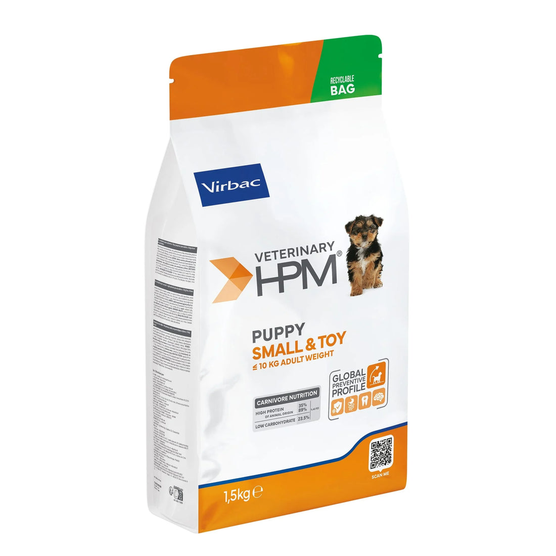 Virbac Veterinary HPM Physiologique Baby Small &amp; Toy - croquettes chiot