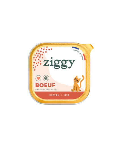 Ziggy Chaton Boeuf Pâtée