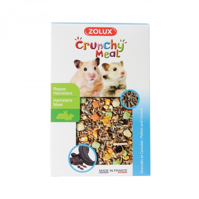Aliment pour rongeur - Crunchy Meal Hamsters pour rongeurs