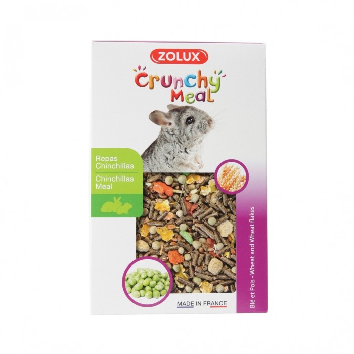 Aliment pour rongeur - Crunchy Meal Chinchillas pour rongeurs