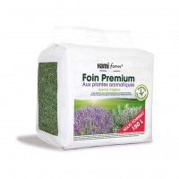 Foin pour lapin et rongeur - Foin prémium aux plantes aromatiques - Maxi format 150 L Hamiform