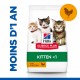 Care Friday - HILL'S Science Plan Kitten au Poulet - Croquettes pour chaton pour chats