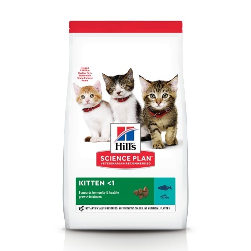 Alimentation pour chat - HILL'S Science Plan Kitten au Poulet - Croquettes pour chaton pour chats