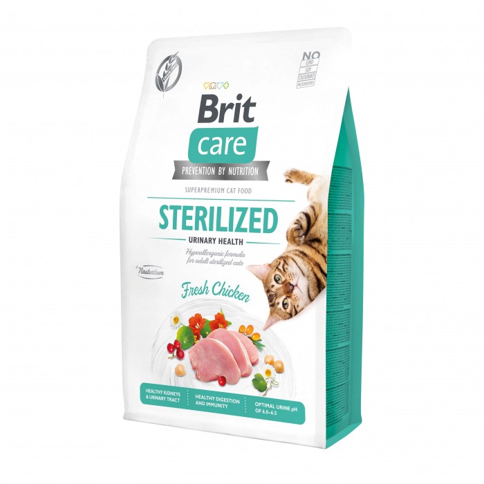 Alimentation pour chat - Brit Care Sterilized Urinary Health pour chats