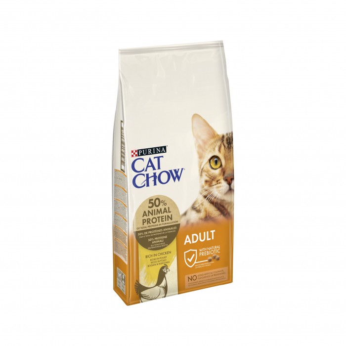 Alimentation pour chat - PURINA CAT CHOW Adult au Poulet - Croquettes pour chat pour chats