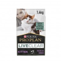 Croquettes pour chaton - PRO PLAN LiveClear Kitten à la dinde - Croquettes pour chaton 