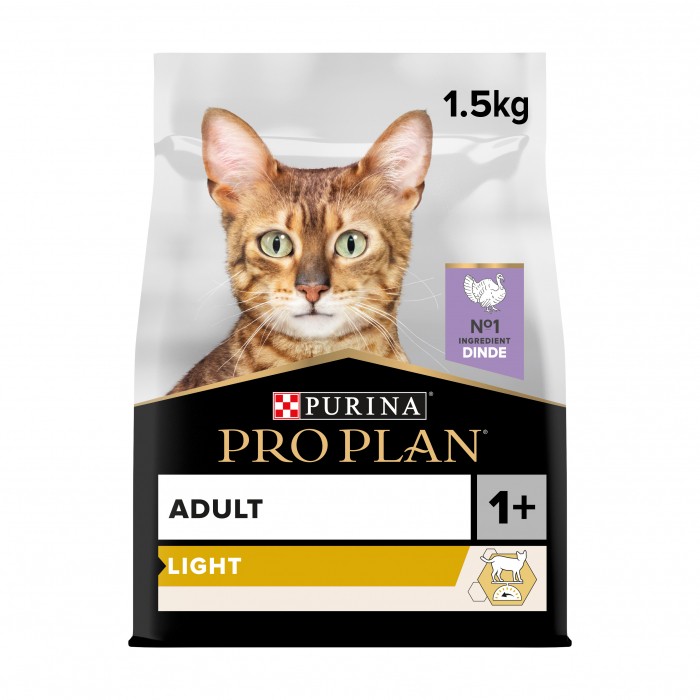 Alimentation pour chat - Proplan Light Adult OptiLight pour chats