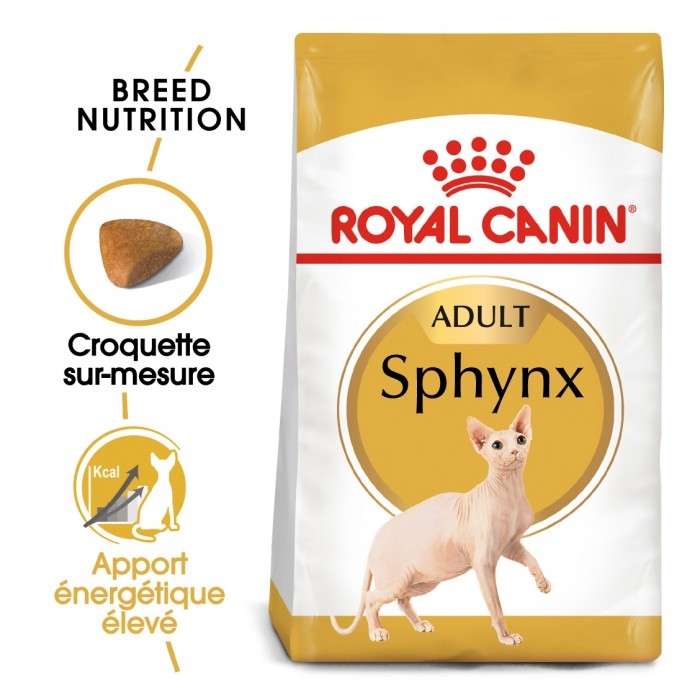 Alimentation pour chat - Royal Canin Sphynx Adult pour chats