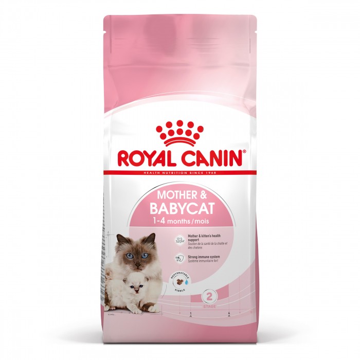 Alimentation pour chat - ROYAL CANIN Mother & BabyCat - Croquettes pour chatte et chaton pour chats