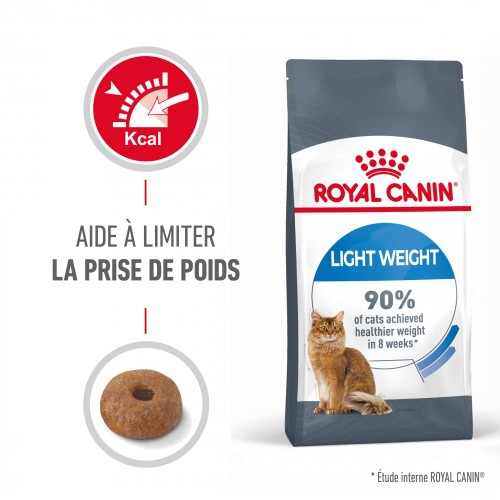 Alimentation pour chat - Royal Canin Light Weight Care Adult - croquettes pour chat pour chats