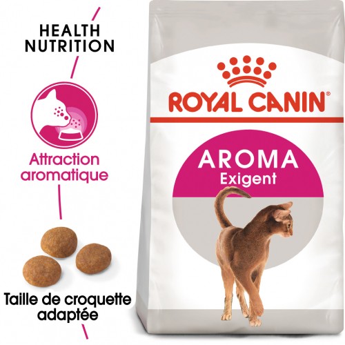 Alimentation pour chat - Royal Canin Aroma Exigent pour chats