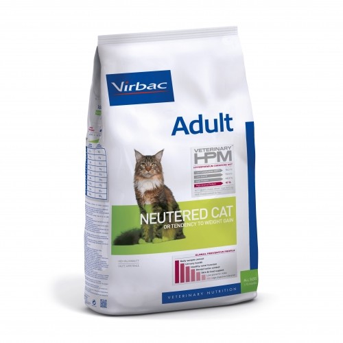 Alimentation pour chat - VIRBAC VETERINARY HPM Physiologique Adult Neutered Cat pour chats