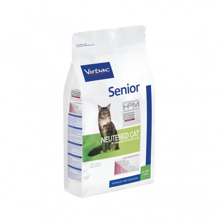 VIRBAC VETERINARY HPM Physiologique Senior Neutered Cat-Senior Neutered Cat