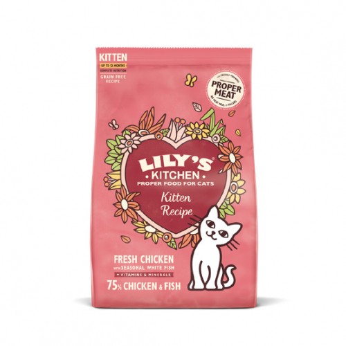 Alimentation pour chat - Lily's Kitchen Chaton Sans Céréales  pour chats