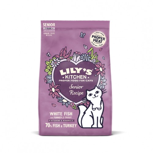 Alimentation pour chat - Lily's Kitchen Senior Sans Céréales pour chats