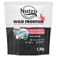 Croquettes pour chat - Nutro Wild Frontier chat adulte au saumon et poissons blancs frais Nutro