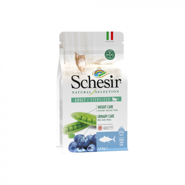 Schesir Natural Selection Adult Sterilized - Thon ou Canard-Natural Selection Adult Sterilized
