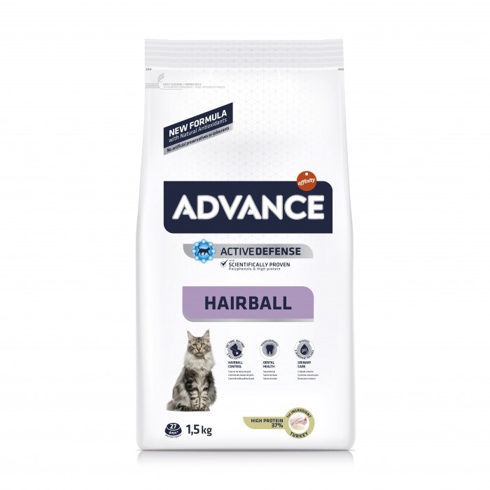 Alimentation pour chat - ADVANCE Hairball pour chats