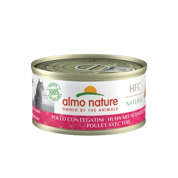 Alimentation pour chat - Almo Nature HFC Natural - Lot 48 x 70 g pour chats