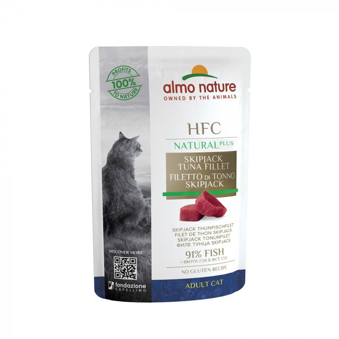 Alimentation pour chat - Almo Nature HFC Natural Plus - 48 x 55 g pour chats