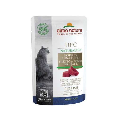 Alimentation pour chat - Almo Nature Pâtées Chat Adulte - HFC Natural + - 24 x 55 g pour chats
