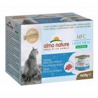 Pâtées en boîte pour chat - Almo Nature Pâtées Chat Adulte - HFC Light Meal - 4 x 70 g Almo Nature 