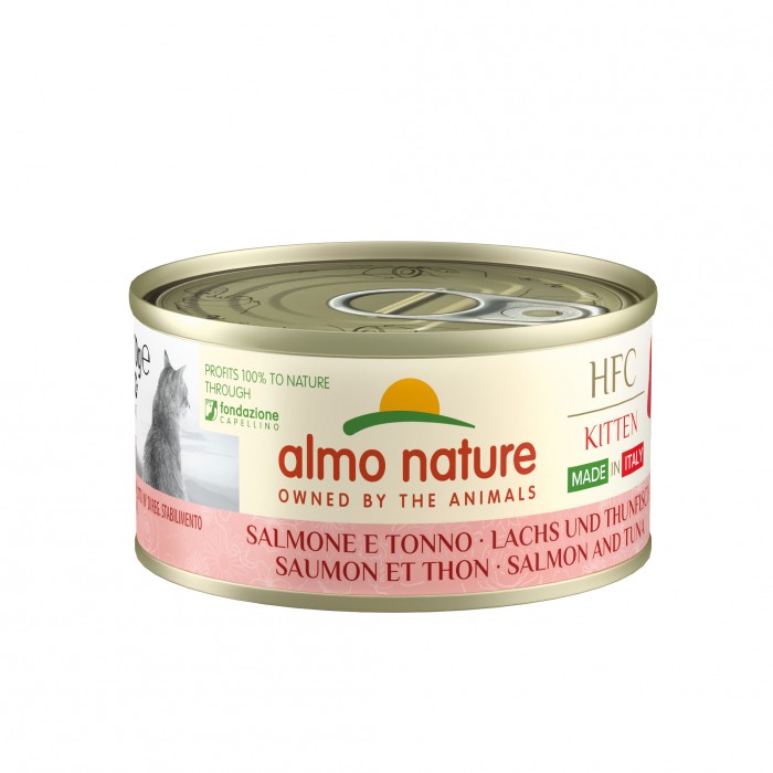 Alimentation pour chat - Almo Nature Pâtées Chaton - HFC Complete Made In Italy - 24 x 70 g pour chats