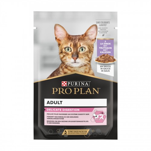 Alimentation pour chat - Proplan Nutrisavour Delicate en sauce pour chats