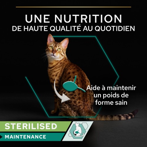 Alimentation pour chat - Proplan Sterilised Thon et Saumon - Lot 24 x 85 g pour chats