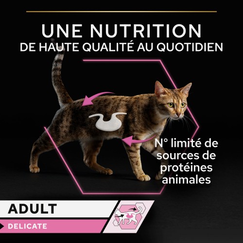 Alimentation pour chat - Proplan Delicate - Lot 24 x 85g pour chats