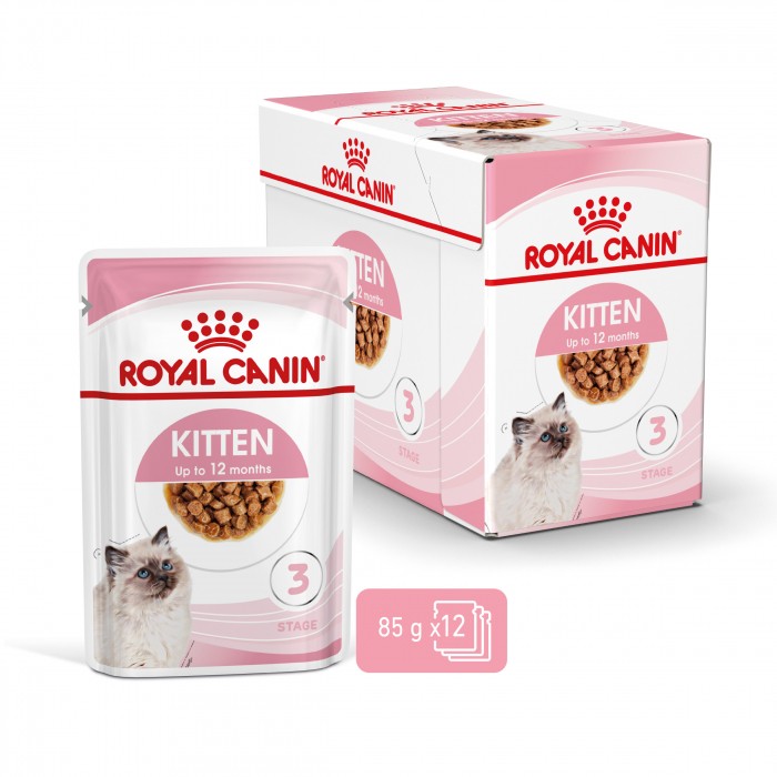 Alimentation pour chat - Royal Canin Kitten - Sauce pour chaton pour chats