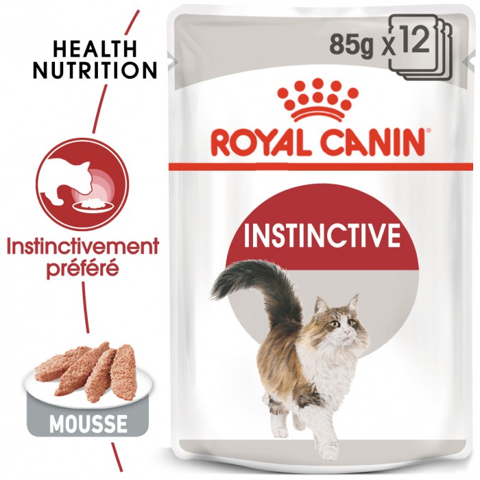 Alimentation pour chat - Royal Canin Instinctive - Pâtée pour chat pour chats