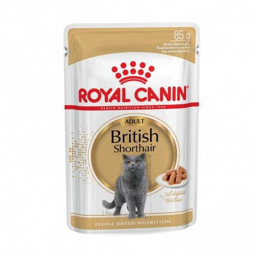 Alimentation pour chat - Royal Canin British Shorthair - Pâtée en sachet pour chat pour chats